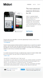 Mobile Screenshot of midoriapp.com